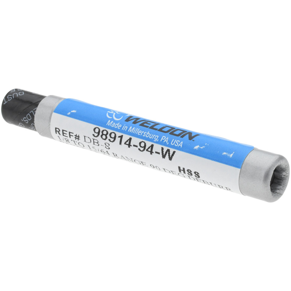 Weldon Countersink: 15/64" Head Dia, 90.00 deg Included Angle, 0 Flute, High-Speed Steel, Right Hand Cut - 98914-94-W