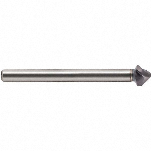 Guhring Countersink: 10.4000 mm Head Dia, 90.00 deg Included Angle, 3 Flute, High-Speed Steel, Right Hand Cut - 9055030104000