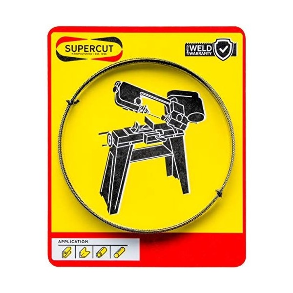 Supercut 65.5 L, 0.5 W, M2 Steel, 0.025 Thick - 369571