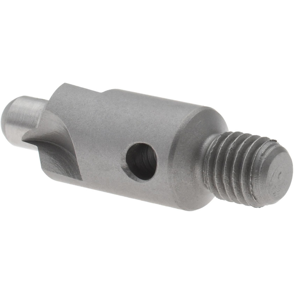 Made in USA 2-1/2" OAL, 3/8" Head Dia, 3 Flute, 100° Incl Angle, Integral Pilot, Adjustable Stop Countersink - 150-3-100-.1935