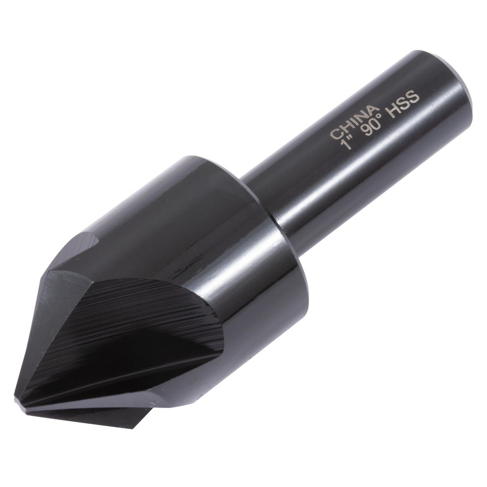 Hertel Countersink: 7/8" Head Dia, 82.00 deg Included Angle, 4 Flute, High-Speed Steel, Right Hand Cut - GX89330880