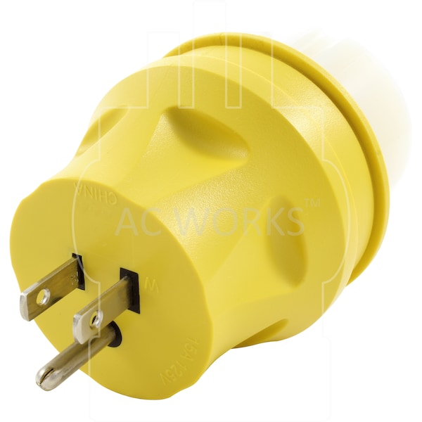 Ac Works Transfer Switch Temp Power 15A Plug to CS6364 Two hots bridged 50A Locking - ADTE515