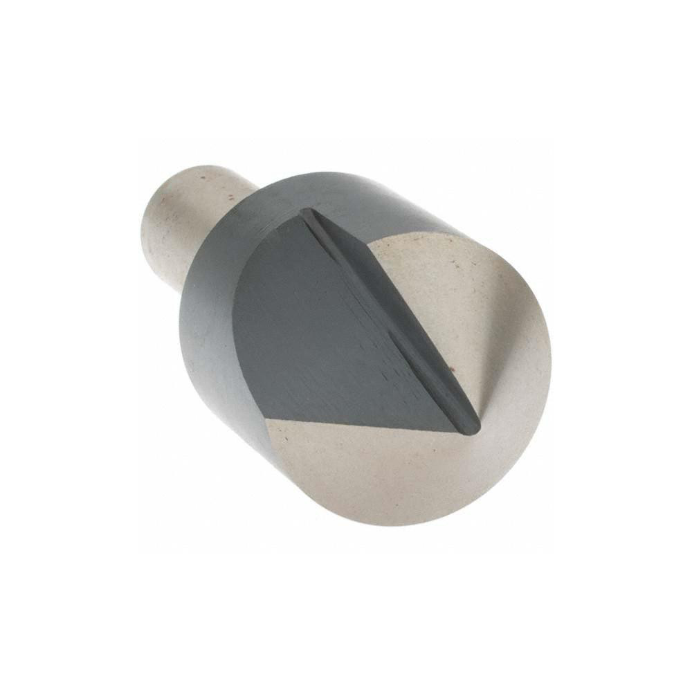 Value Collection Countersink: 1" Head Dia, 82.00 deg Included Angle, 1 Flute, High-Speed Steel, Right Hand Cut - 28608