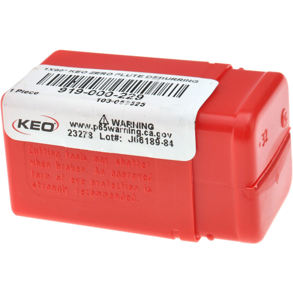 Keo Countersink: 1" Head Dia, 90.00 deg Included Angle, 0 Flute, Cobalt Steel, Right Hand Cut - 919-000-229
