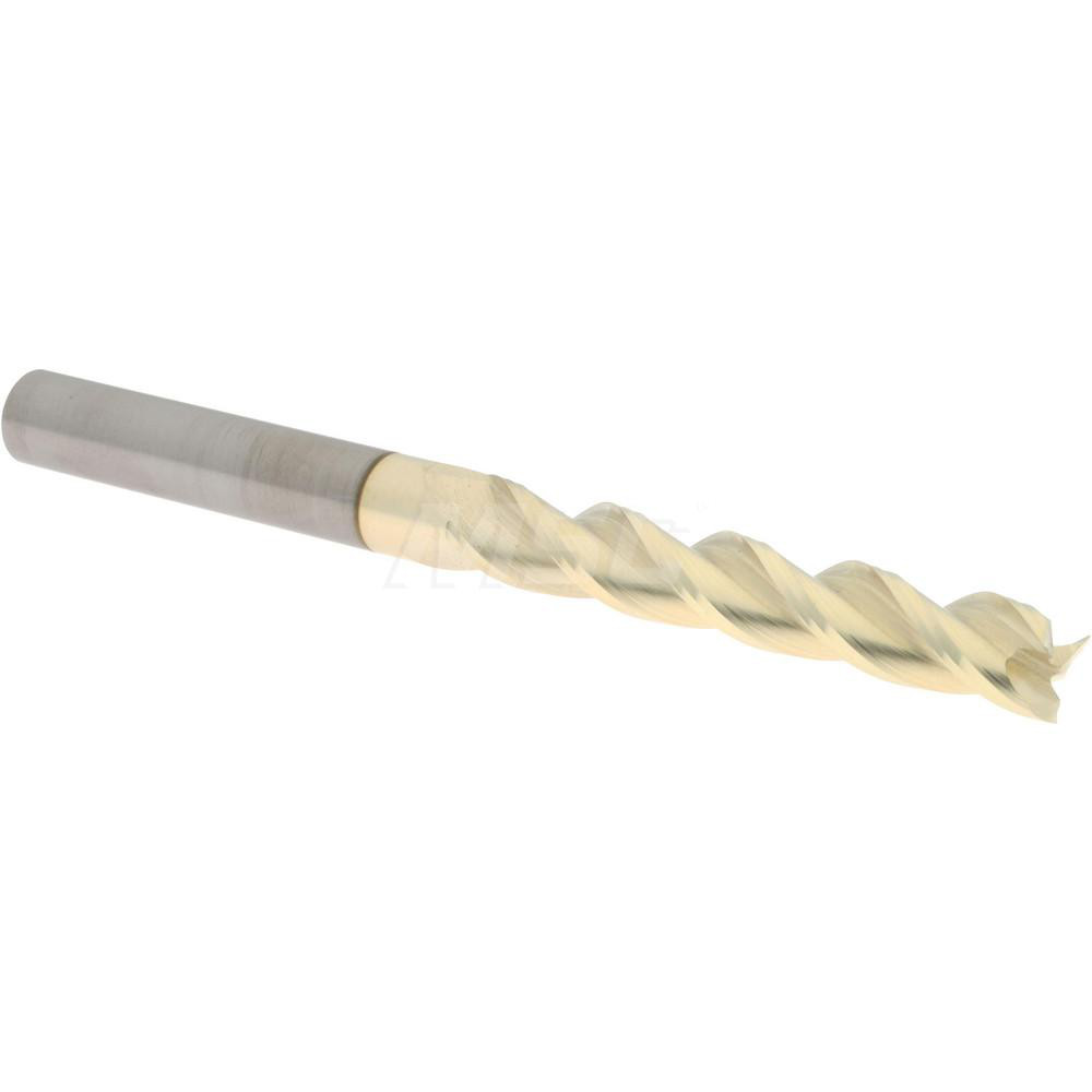 Accupro Chamfer Mill: 3/16" Dia, 3/16" Shank Dia, 60 deg, 2 Flute, Solid Carbide, Single End - 2500198