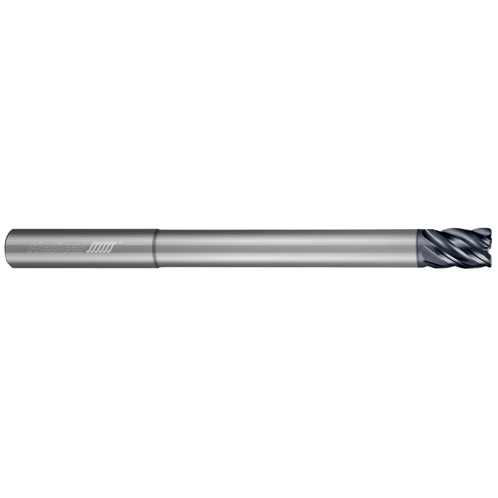 Helical Solutions Chamfer Mill: 1/8" Dia, 1/8" Shank Dia, 60 deg, 5 Flute, Solid Carbide, Single End - 88440