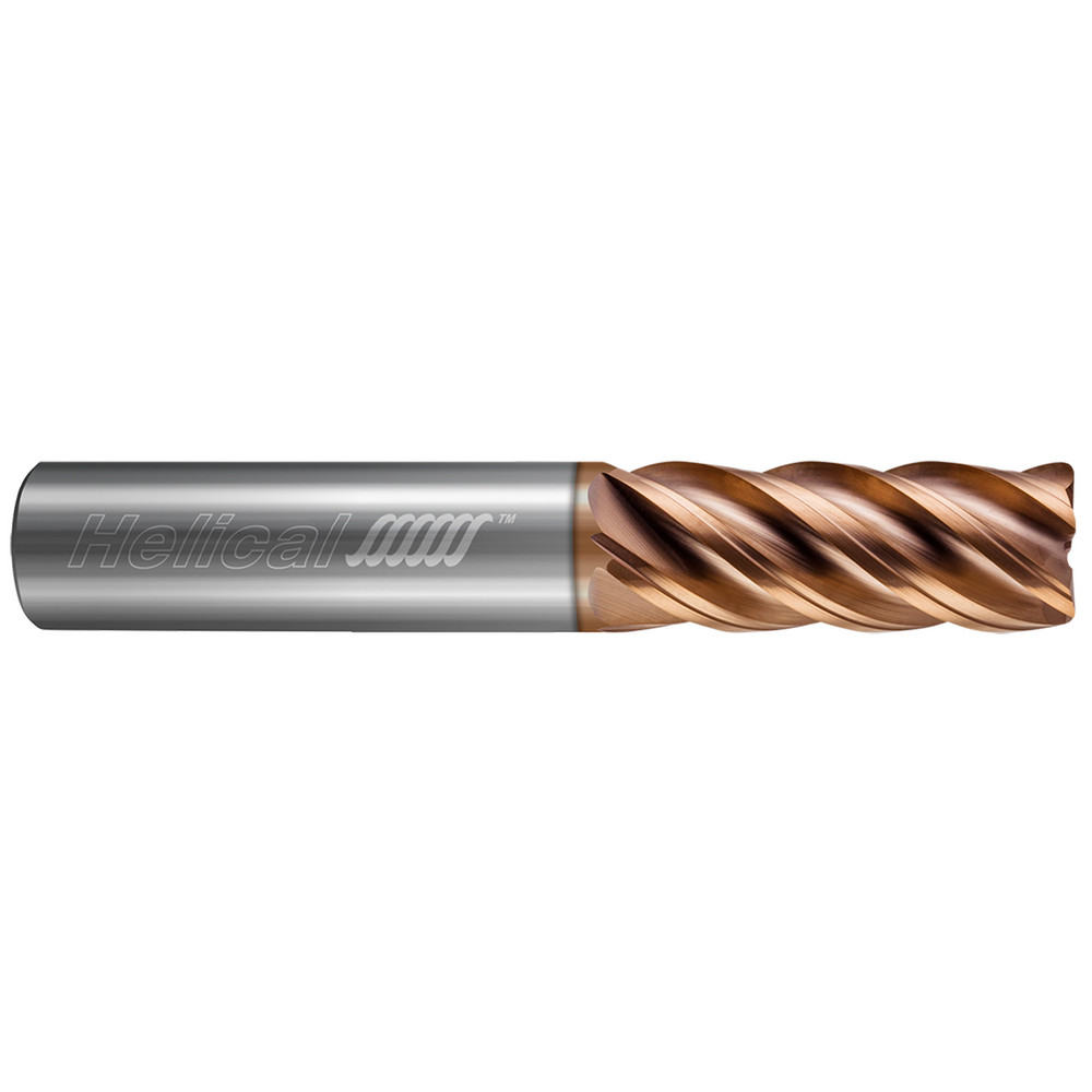 Helical Solutions Chamfer Mill: 1/8" Dia, 1/8" Shank Dia, 60 deg, 5 Flute, Solid Carbide, Single End - 88440
