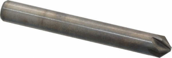 M.A. Ford® Countersink: 3/16" Head Dia, 120.00 deg Included Angle, 6 Flute, Solid Carbide, Right Hand Cut - 78018706