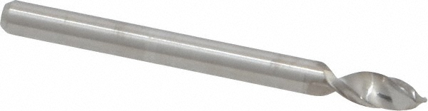 Harvey Tool Chamfer Mill: 3/8" Dia, 3/8" Shank Dia, 60 deg, 2 Flute, Solid Carbide, Double End - 998330-C3