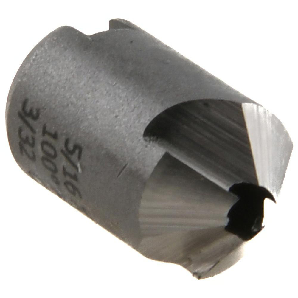 Made in USA 5/16" Cutter Head Dia, 3/32" Pilot Hole Dia, High Speed Steel Reverse Countersink - 180-2J