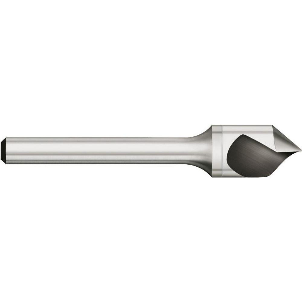 Titan USA Countersink: 1/4" Head Dia, 100.00 deg Included Angle, 1 Flute, Solid Carbide, Right Hand Cut - CS31316