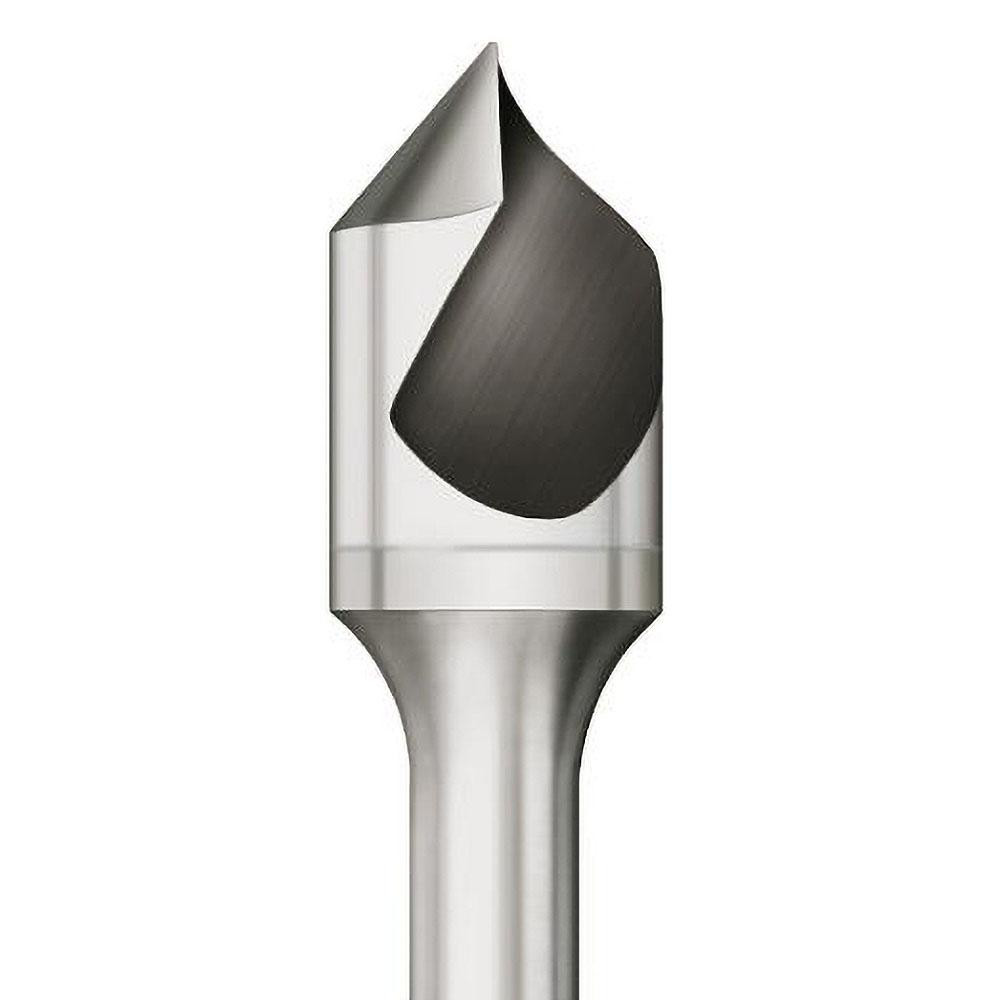 Titan USA Countersink: 1/4" Head Dia, 100.00 deg Included Angle, 1 Flute, Solid Carbide, Right Hand Cut - CS31316