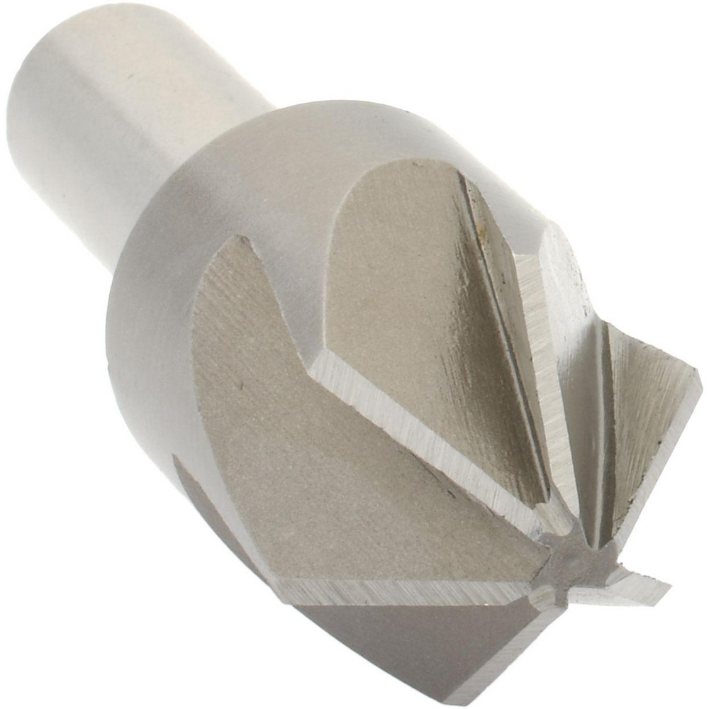 Value Collection Countersink: 7/8" Head Dia, 82.00 deg Included Angle, 6 Flute, High-Speed Steel, Right Hand Cut - SC2082056