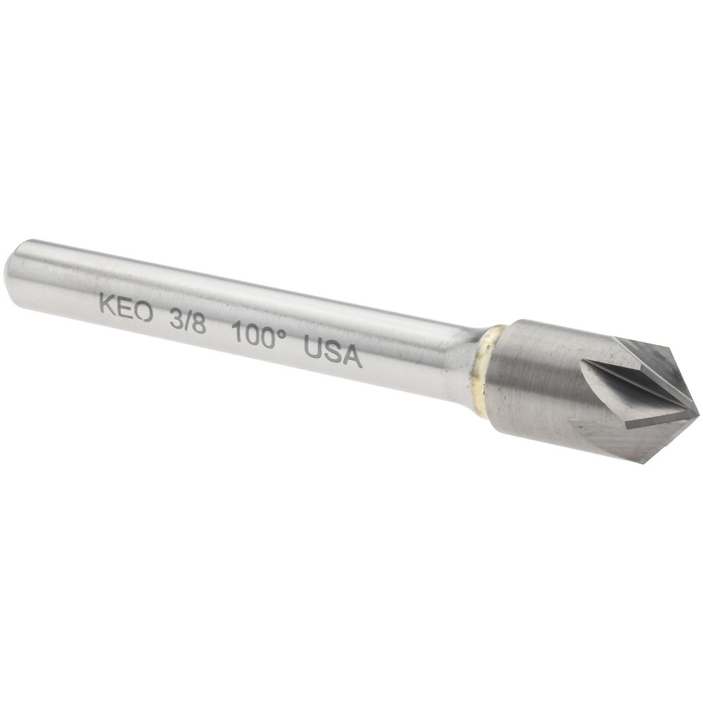 Made in USA Countersink: 90.00 deg Included Angle, 6 Flute, Solid Carbide, Right Hand Cut - 91824