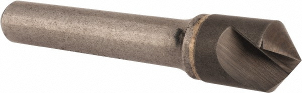 Titan USA Countersink: 1/2" Head Dia, 100.00 deg Included Angle, 1 Flute, Solid Carbide, Right Hand Cut - CS31332