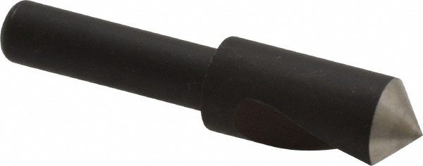 Cleveland Countersink: 3/8" Head Dia, 100.00 deg Included Angle, 1 Flute, High-Speed Steel, Right Hand Cut - C46110