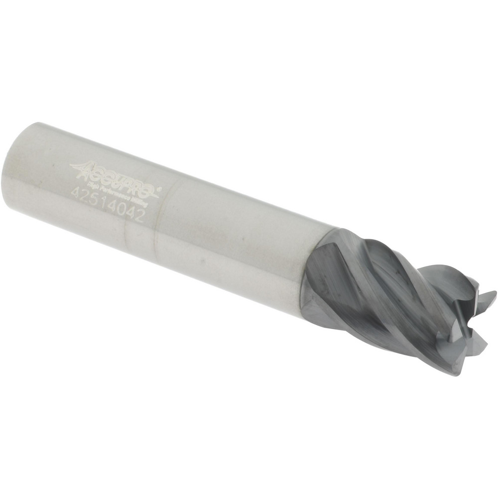 M.A. Ford® Chamfer Mill: 1/2" Dia, 1/2" Shank Dia, 90 deg, 3 Flute, Solid Carbide, Single End - 3HC050003