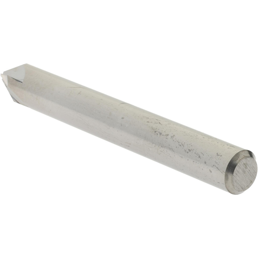 Hertel Countersink: 1/4" Head Dia, 60.00 deg Included Angle, 4 Flute, Solid Carbide, Right Hand Cut - 334-003050