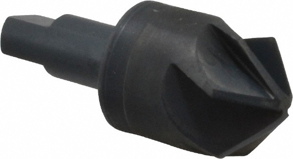 M.A. Ford® Countersink: 1-1/2" Head Dia, 100.00 deg Included Angle, 6 Flute, High-Speed Steel, Right Hand Cut - 79150004