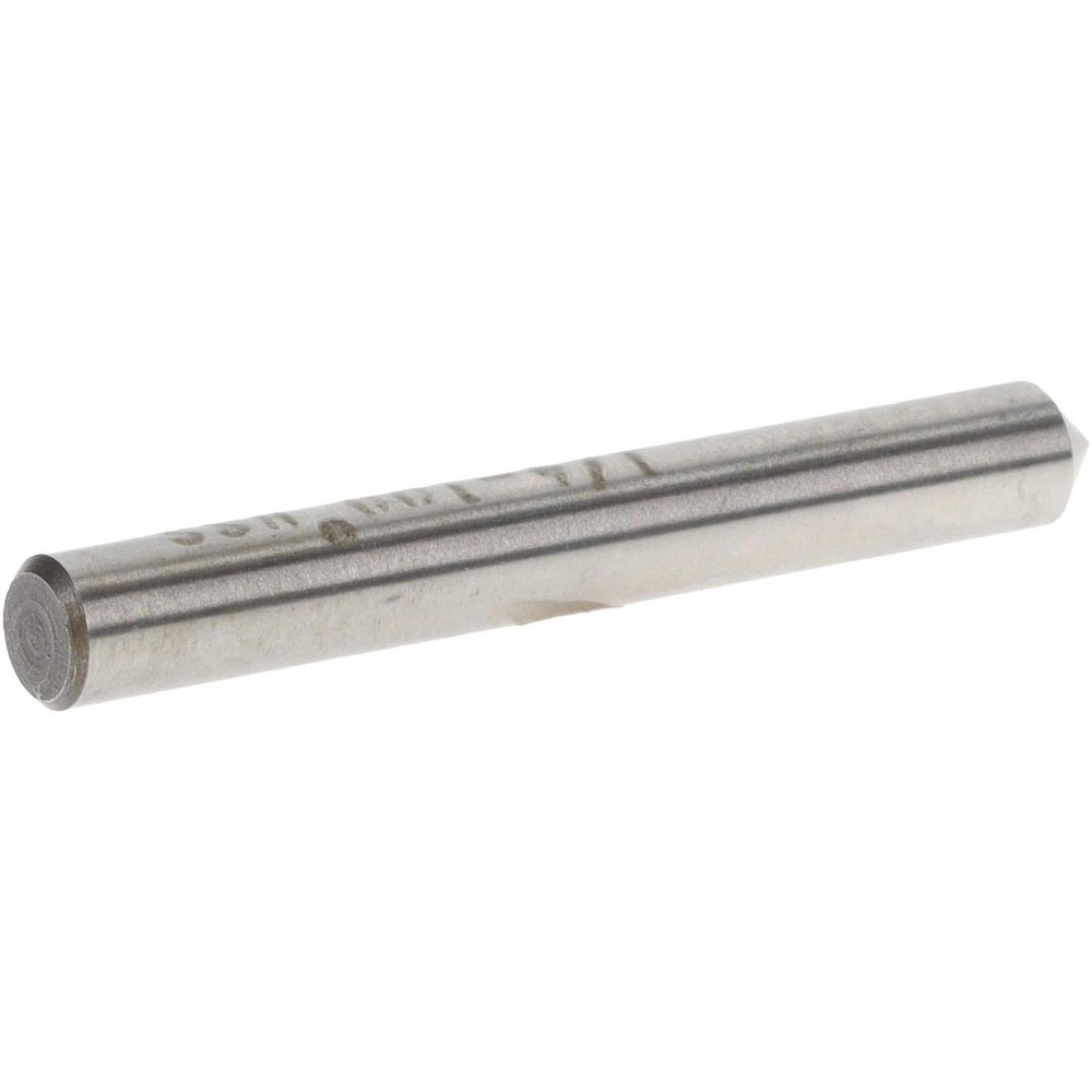 Value Collection Countersink: 1/4" Head Dia, 100.00 deg Included Angle, 1 Flute, High-Speed Steel, Right Hand Cut - SC10100016