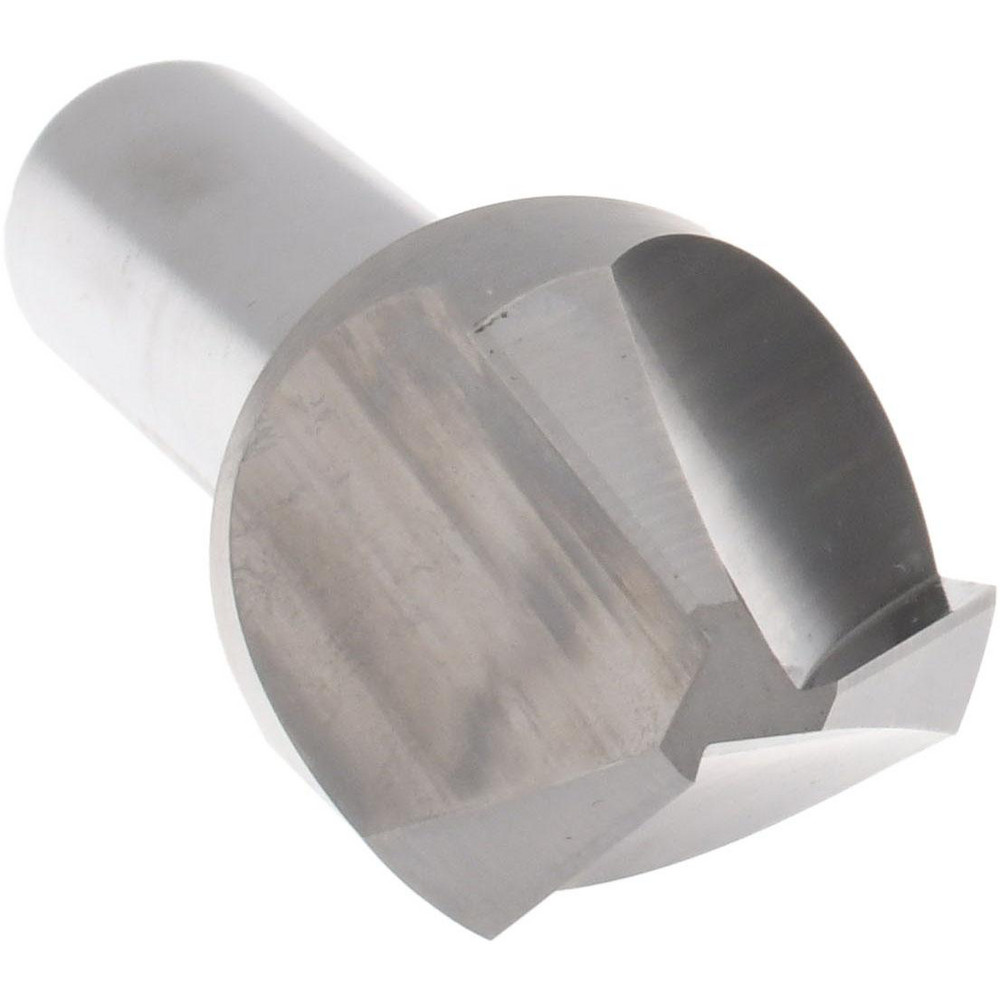 Hertel Countersink: 7/8" Head Dia, 82.00 deg Included Angle, 3 Flute, Solid Carbide, Right Hand Cut - 333-009060