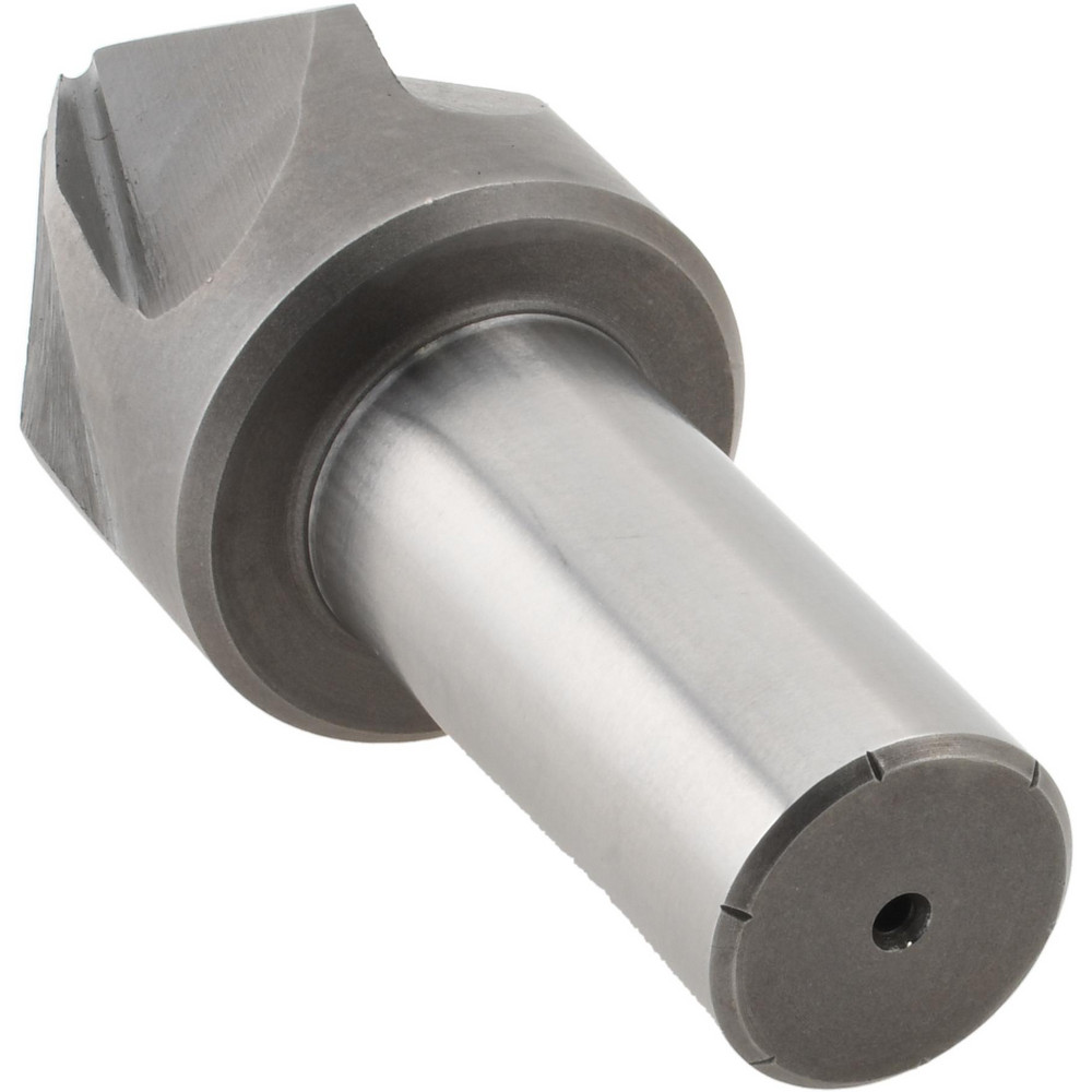 Value Collection Countersink: 1-1/4" Head Dia, 60.00 deg Included Angle, 6 Flute, High-Speed Steel, Right Hand Cut - SC2060116