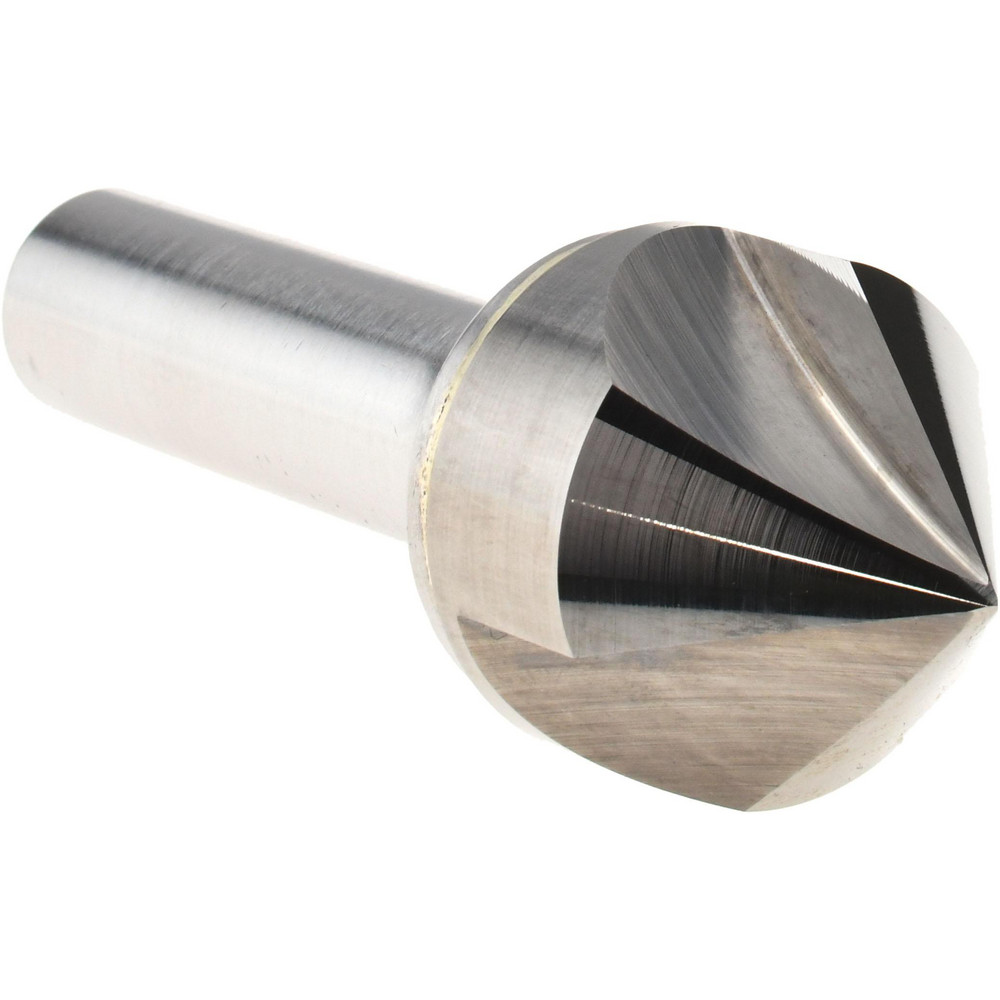 Titan USA Countersink: 1" Head Dia, 82.00 deg Included Angle, 3 Flute, Solid Carbide, Right Hand Cut - CS33264