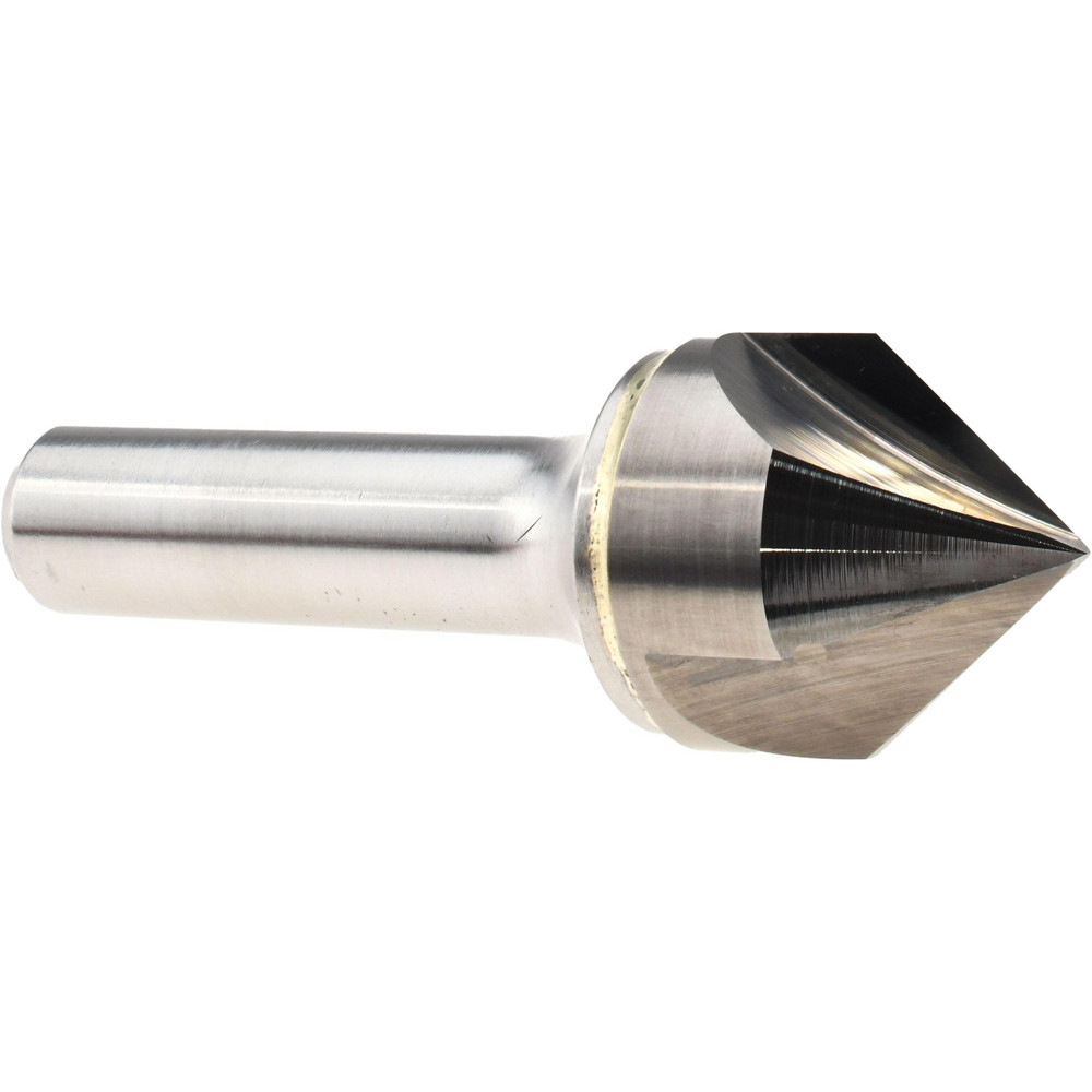 Titan USA Countersink: 1" Head Dia, 82.00 deg Included Angle, 3 Flute, Solid Carbide, Right Hand Cut - CS33264