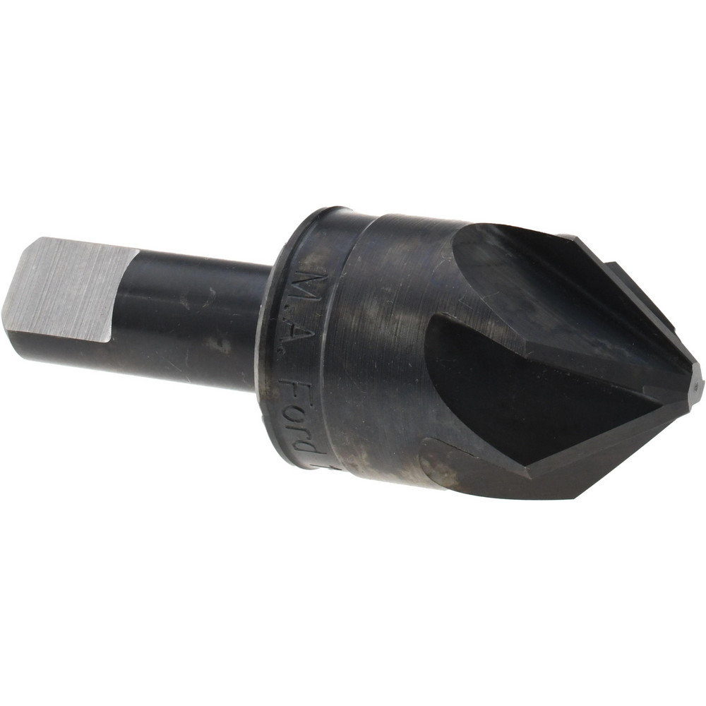 M.A. Ford® Countersink: 2" Head Dia, 82.00 deg Included Angle, 6 Flute, High-Speed Steel, Right Hand Cut - 79200002