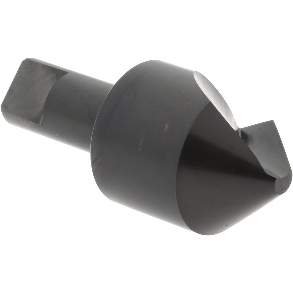 Melin Tool Countersink: 1-1/2" Head Dia, 82.00 deg Included Angle, 6 Flute, High-Speed Steel, Right Hand Cut - 18119