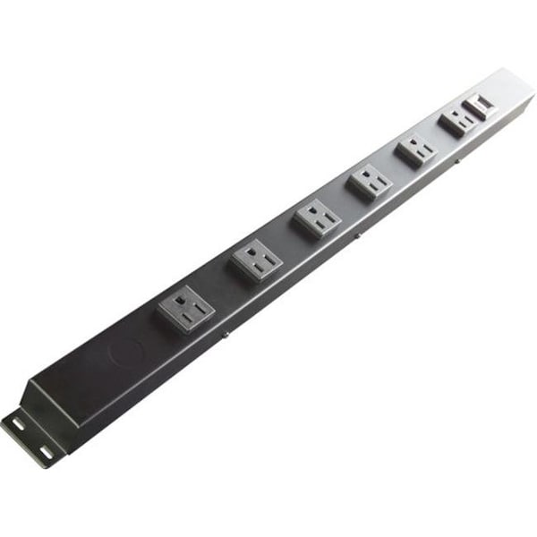 X1 X1 HU2061 24 in. 6 Outlet Hardwired Power Strip; USB - HU2061