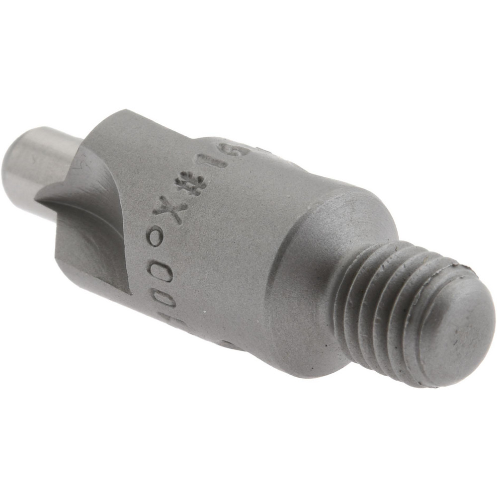 Made in USA 2-1/2" OAL, 3/8" Head Dia, 3 Flute, 100° Incl Angle, Integral Pilot, Adjustable Stop Countersink - 150-3-100-.1770
