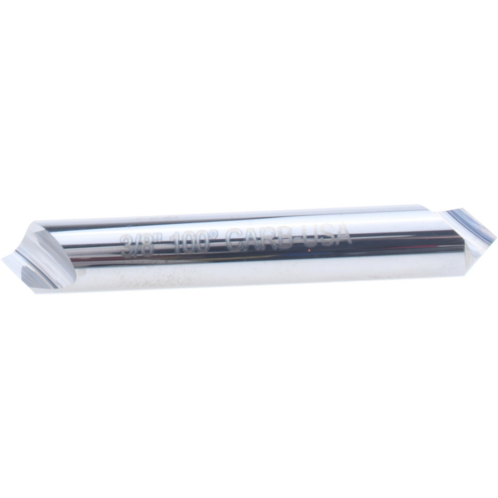 Hertel Countersink: 3/8" Head Dia, 110.00 deg Included Angle, 1 Flute, High-Speed Steel, Right Hand Cut - GX89340376