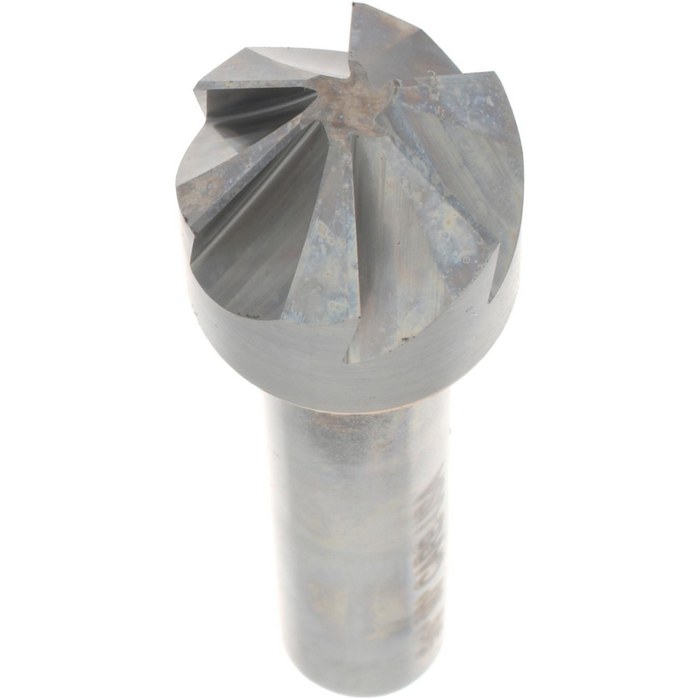 Hertel Countersink: 5/8" Head Dia, 90.00 deg Included Angle, 6 Flute, Solid Carbide, Right Hand Cut - 336-007070