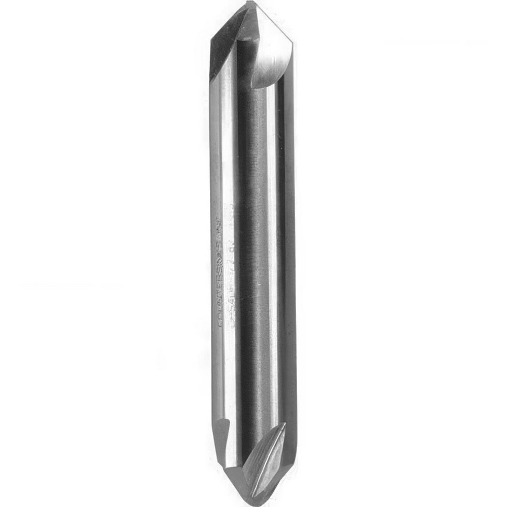 Melin Tool Countersink: 5/8" Head Dia, 110.00 deg Included Angle, 4 Flute, High-Speed Steel, Right Hand Cut - 18791