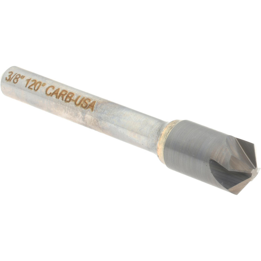 Melin Tool Countersink: 5/8" Head Dia, 110.00 deg Included Angle, 4 Flute, High-Speed Steel, Right Hand Cut - 18791