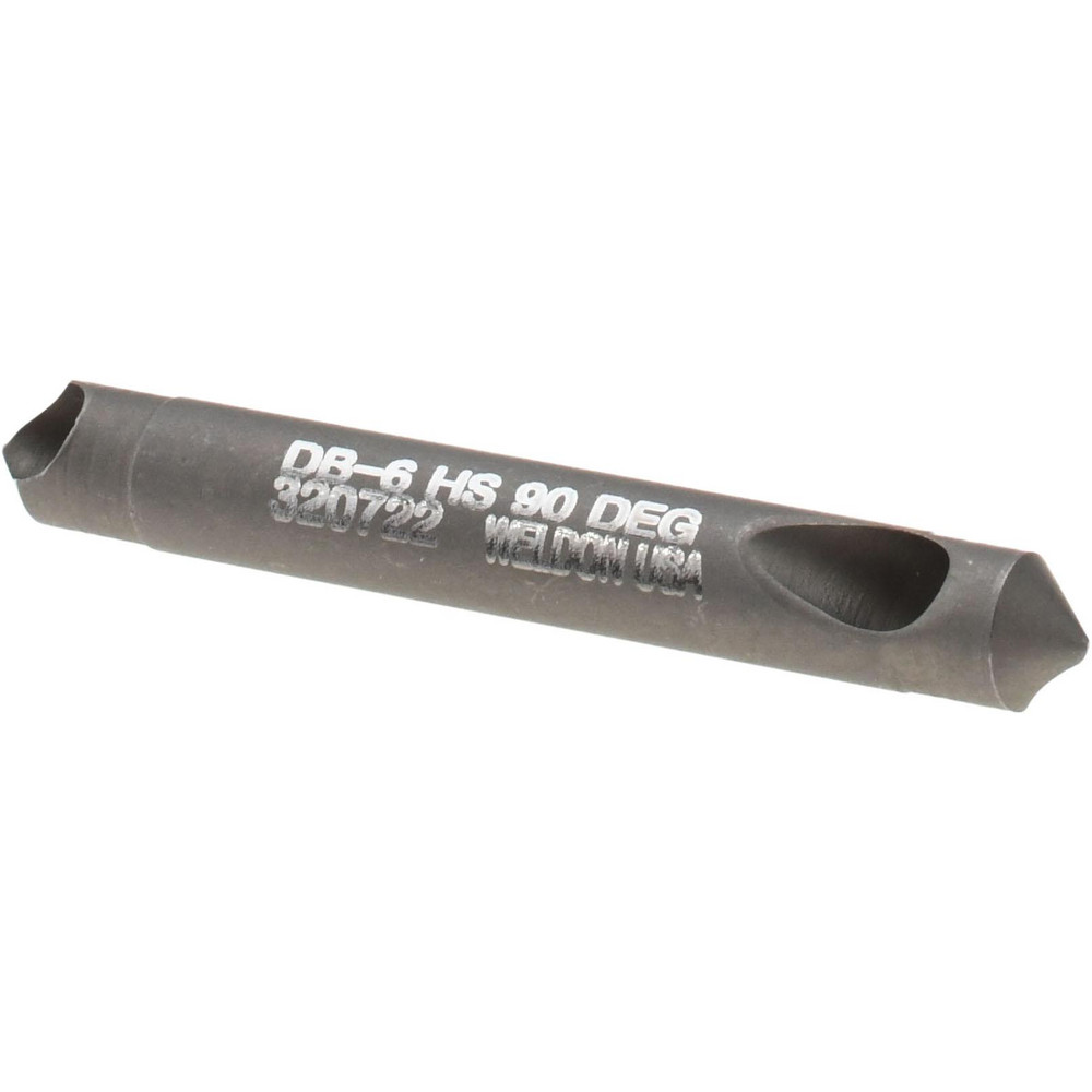 Hertel Countersink: 3/16" Head Dia, 60.00 deg Included Angle, 4 Flute, High-Speed Steel - GX89335814