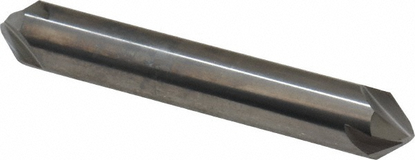 Hertel Countersink: 3/8" Head Dia, 82.00 deg Included Angle, 4 Flute, Solid Carbide, Right Hand Cut - 334-305060