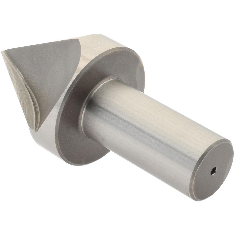 Value Collection Countersink: 1-1/2" Head Dia, 60.00 deg Included Angle, 1 Flute, High-Speed Steel, Right Hand Cut - SC1060132