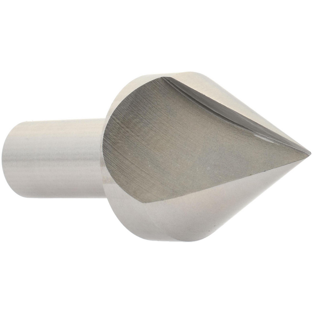 Value Collection Countersink: 1-1/2" Head Dia, 60.00 deg Included Angle, 1 Flute, High-Speed Steel, Right Hand Cut - SC1060132