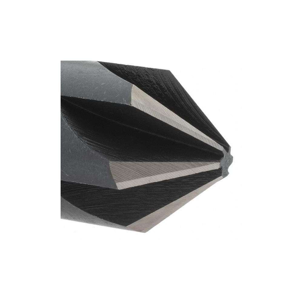 Value Collection Countersink: 1" Head Dia, 82.00 deg Included Angle, 6 Flute, High-Speed Steel, Right Hand Cut - 28632