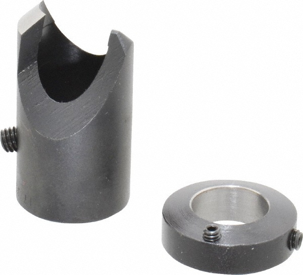 Vernon 5/8" Cutter Dia, 7/16" Drill Compatibility, 5/16" Collar Thickness, Adjustable Depth Drill Countersink - CCH-CCH4370