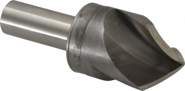M.A. Ford® Countersink: 1-1/4" Head Dia, 90.00 deg Included Angle, 3 Flute, High-Speed Steel, Right Hand Cut - 92125003