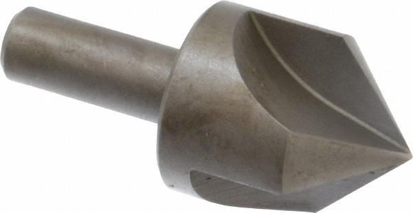 M.A. Ford® Countersink: 1-1/4" Head Dia, 90.00 deg Included Angle, 3 Flute, High-Speed Steel, Right Hand Cut - 92125003