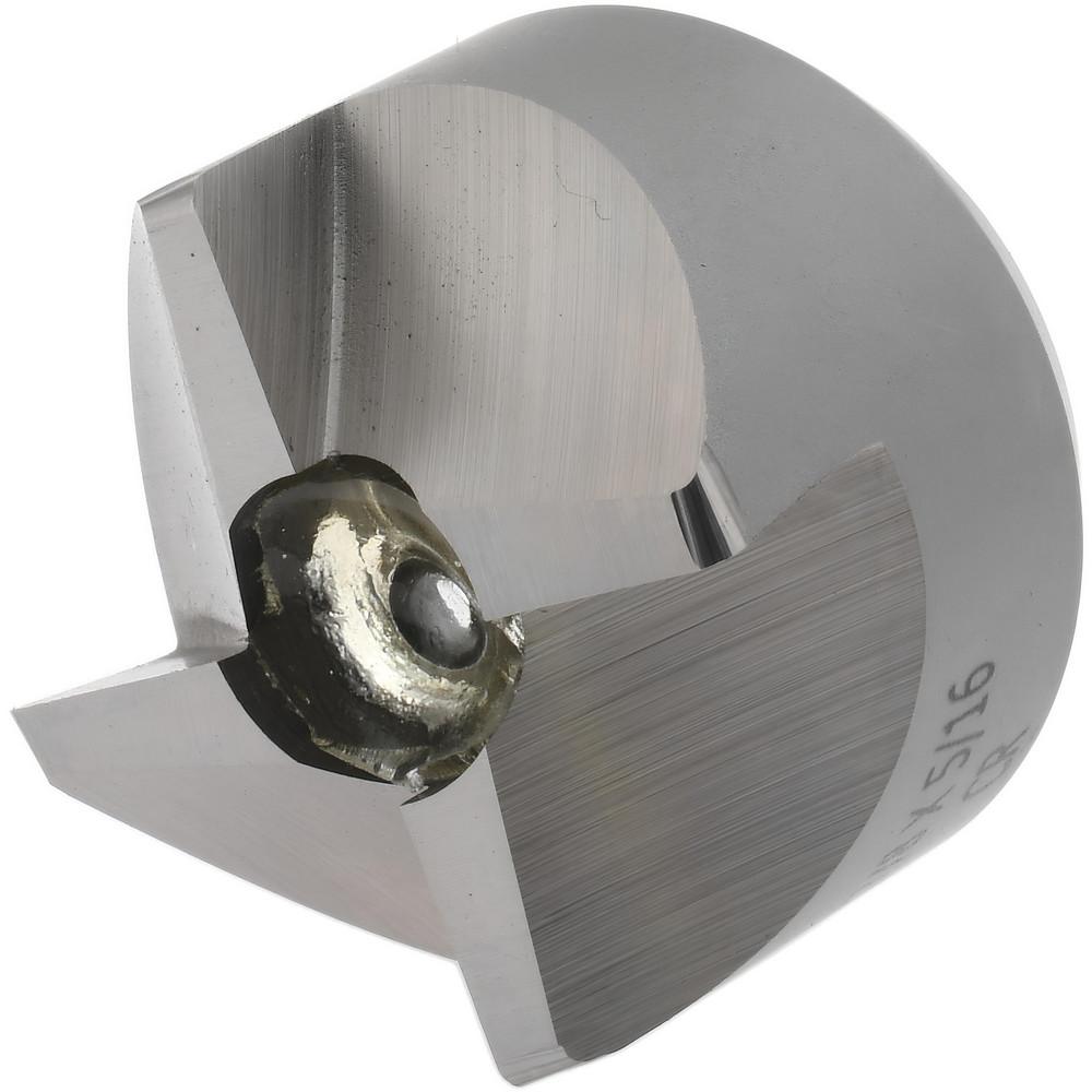 Made in USA 4 Flutes, 1-1/4" Cutter Head Dia, 1/2" Pilot Hole Dia, High Speed Steel Reverse Countersink - 180-12K