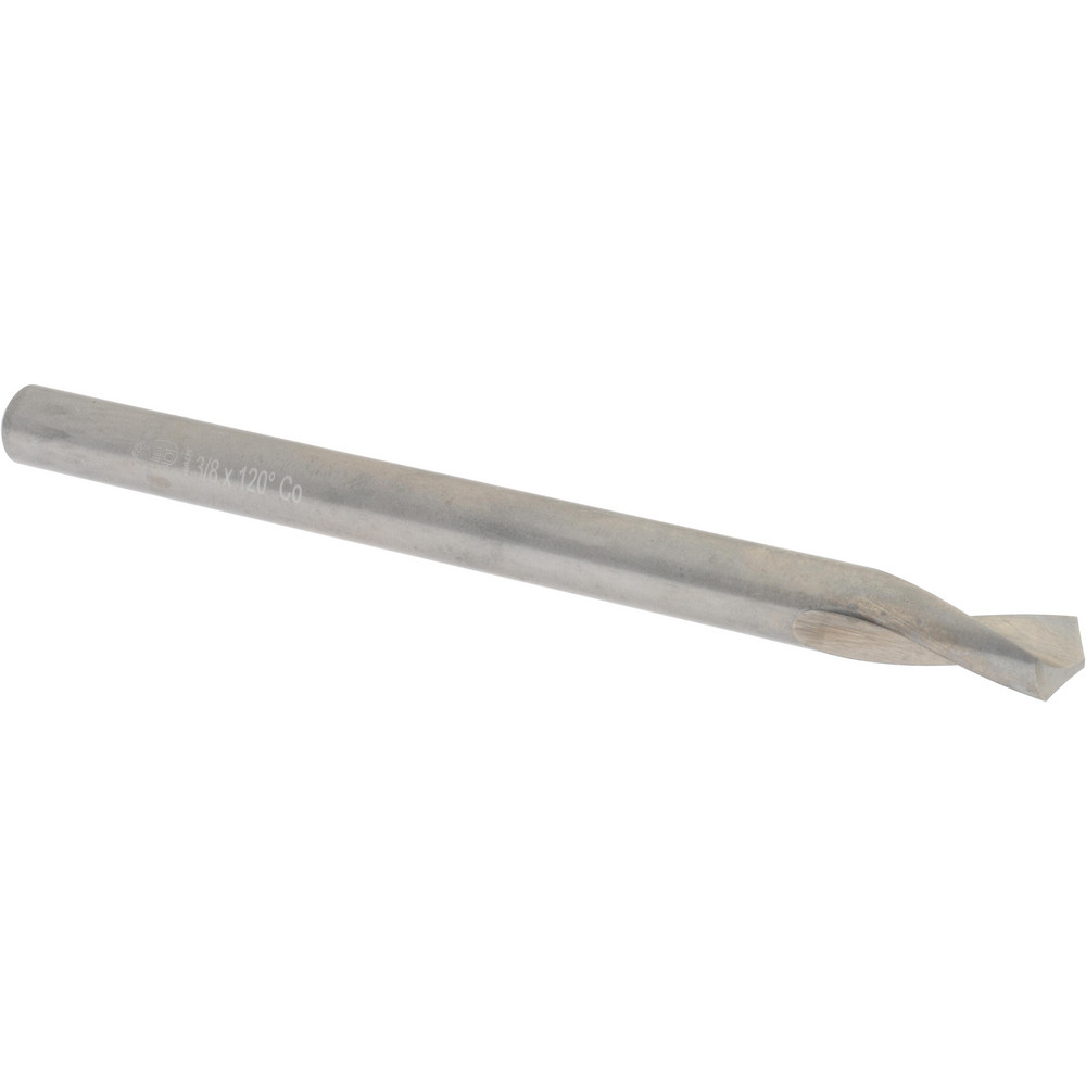 Made in USA 4 Flutes, 1-1/4" Cutter Head Dia, 1/2" Pilot Hole Dia, High Speed Steel Reverse Countersink - 180-12K