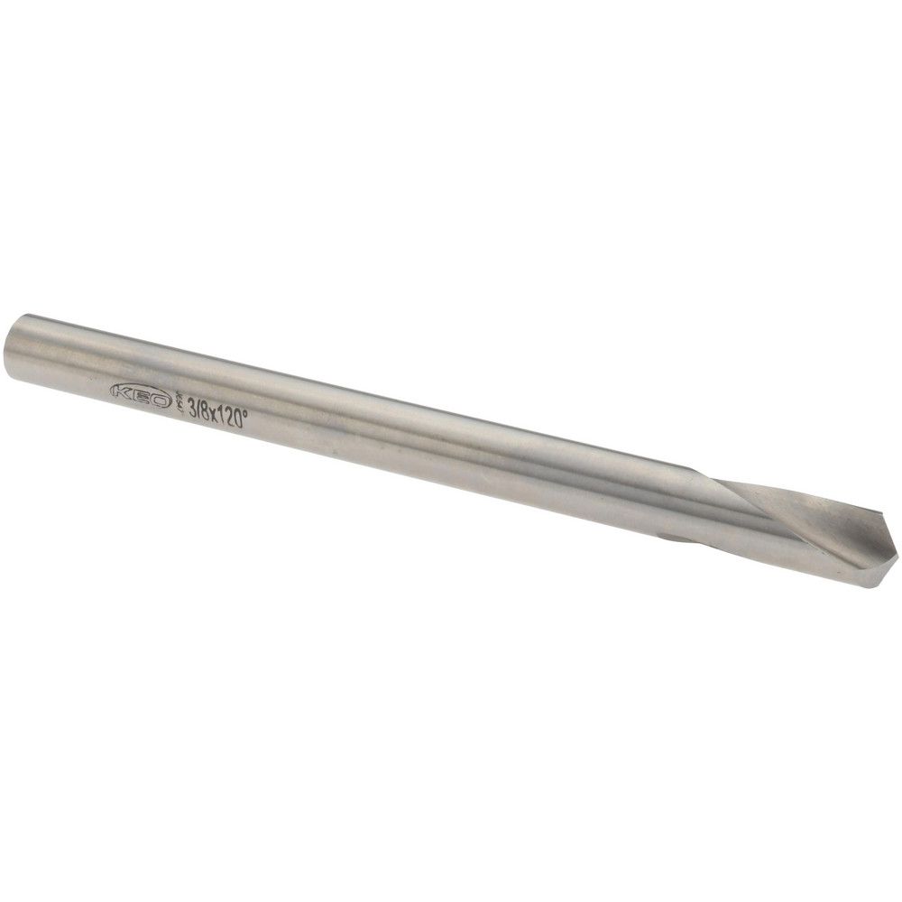 Made in USA 4 Flutes, 1-1/4" Cutter Head Dia, 1/2" Pilot Hole Dia, High Speed Steel Reverse Countersink - 180-12K
