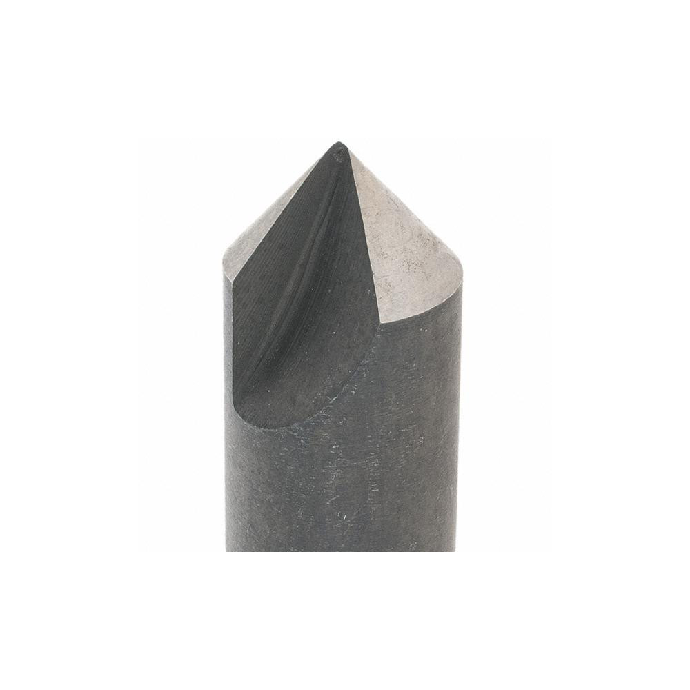 Value Collection Countersink: 5/8" Head Dia, 82.00 deg Included Angle, 1 Flute, High-Speed Steel, Right Hand Cut - 28605
