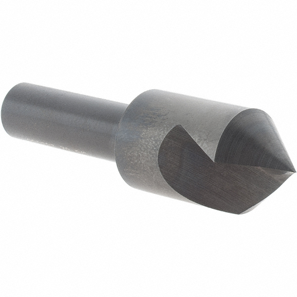 Value Collection Countersink: 5/8" Head Dia, 82.00 deg Included Angle, 1 Flute, High-Speed Steel, Right Hand Cut - 28605
