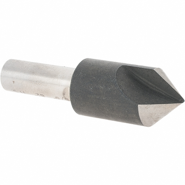 Value Collection Countersink: 5/8" Head Dia, 82.00 deg Included Angle, 1 Flute, High-Speed Steel, Right Hand Cut - 28605